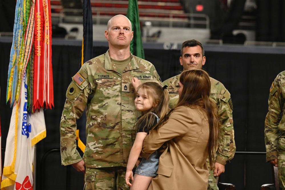 273rd Military Police Company Change of Responsibility Ceremony
