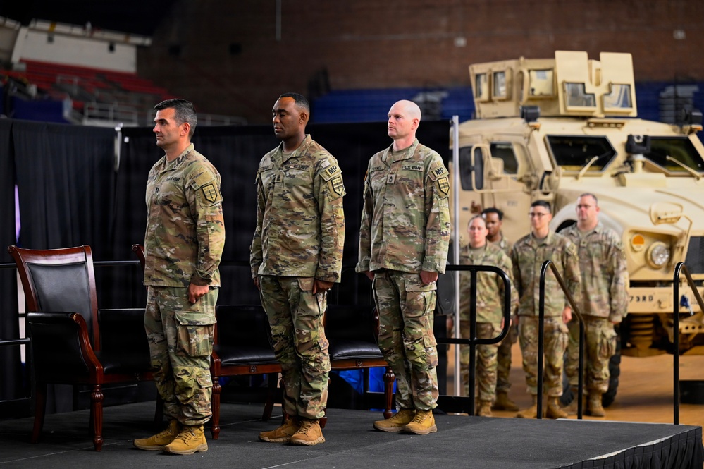 273rd Military Police Company Change of Responsibility Ceremony