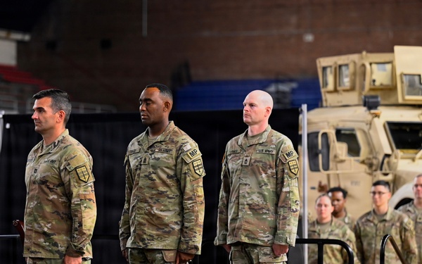 273rd Military Police Company Change of Responsibility Ceremony