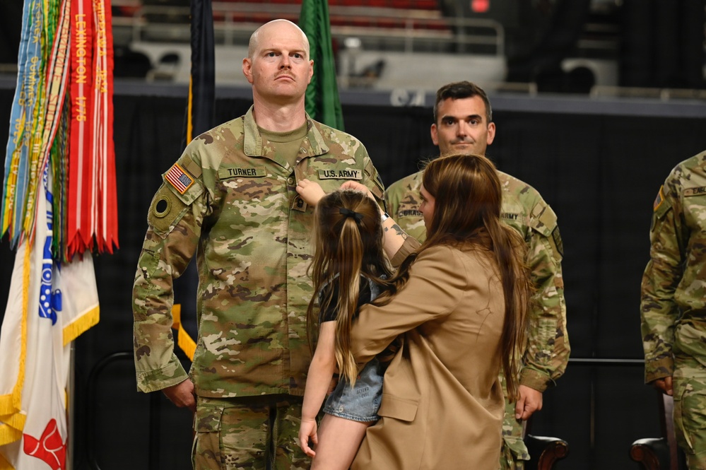273rd Military Police Company Change of Responsibility Ceremony