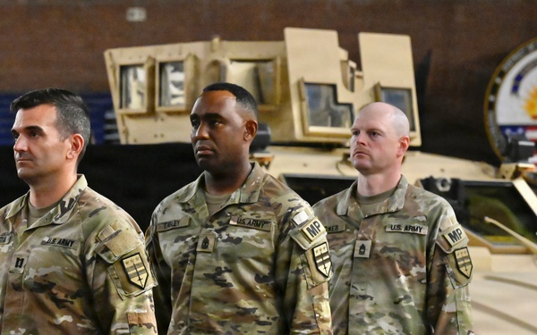 273rd Military Police Company Change of Responsibility Ceremony