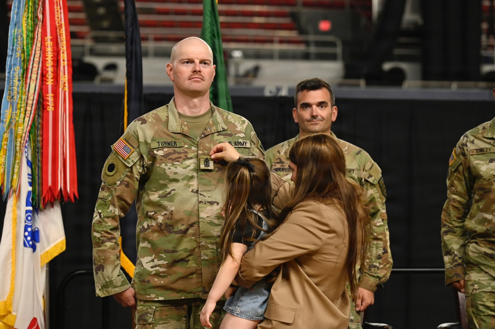 273rd Military Police Company Change of Responsibility Ceremony