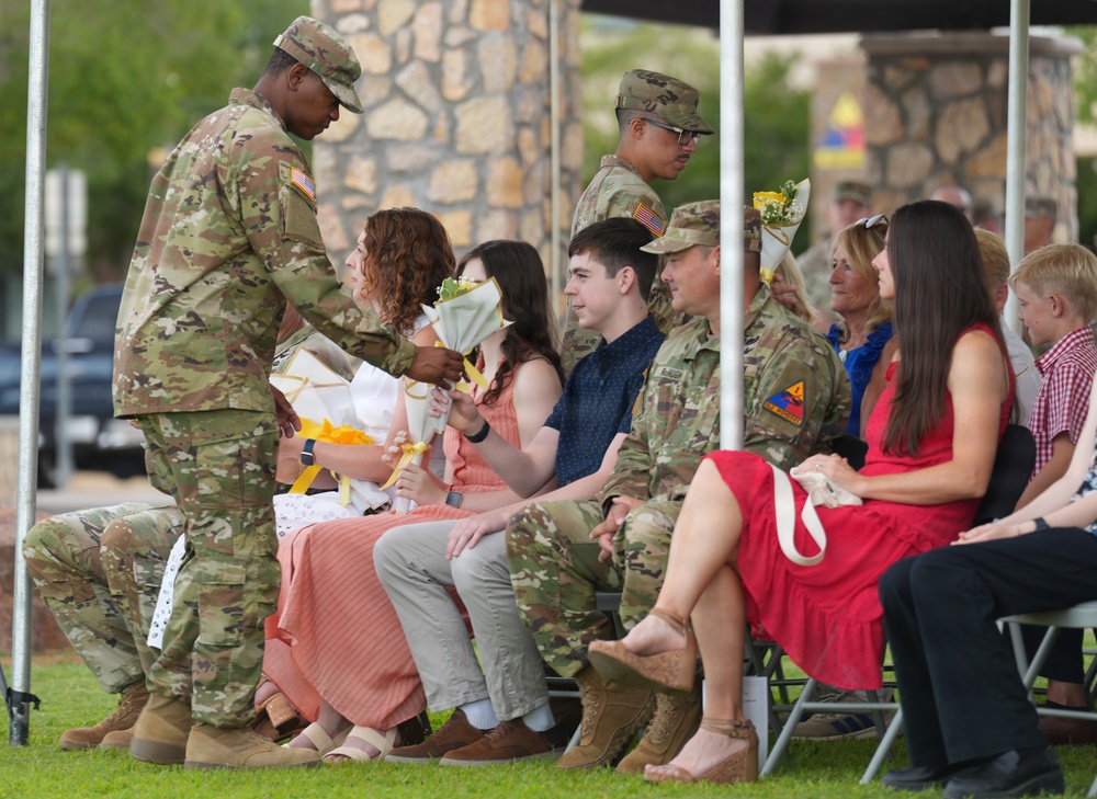Iron Eagle families recognized at CAB Transformation of Command ceremony