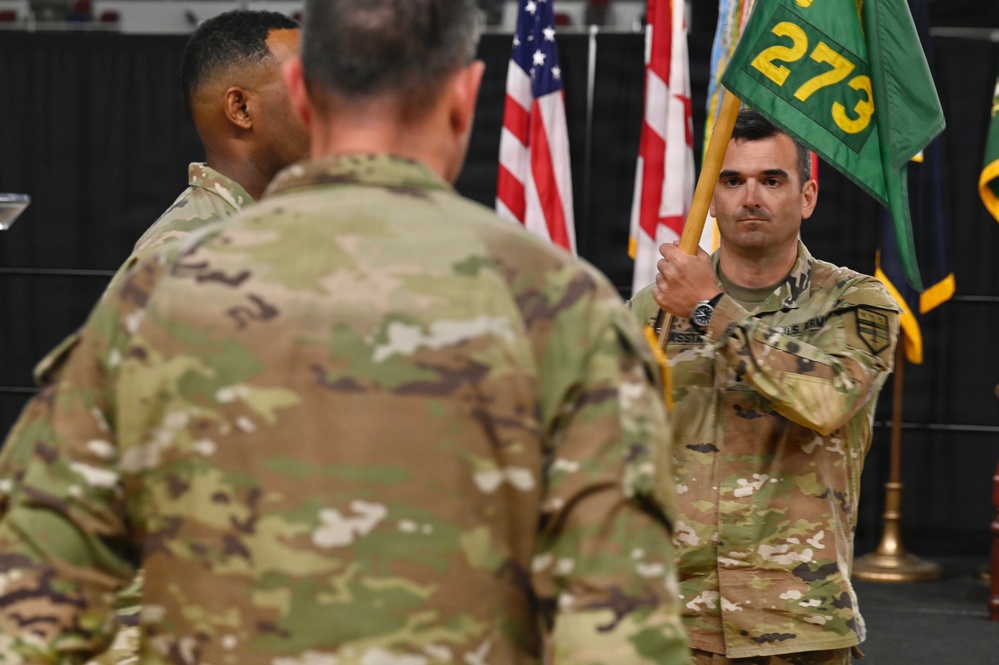 273rd Military Police Company Change of Responsibility Ceremony