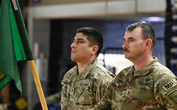 273rd Military Police Company Change of Responsibility Ceremony