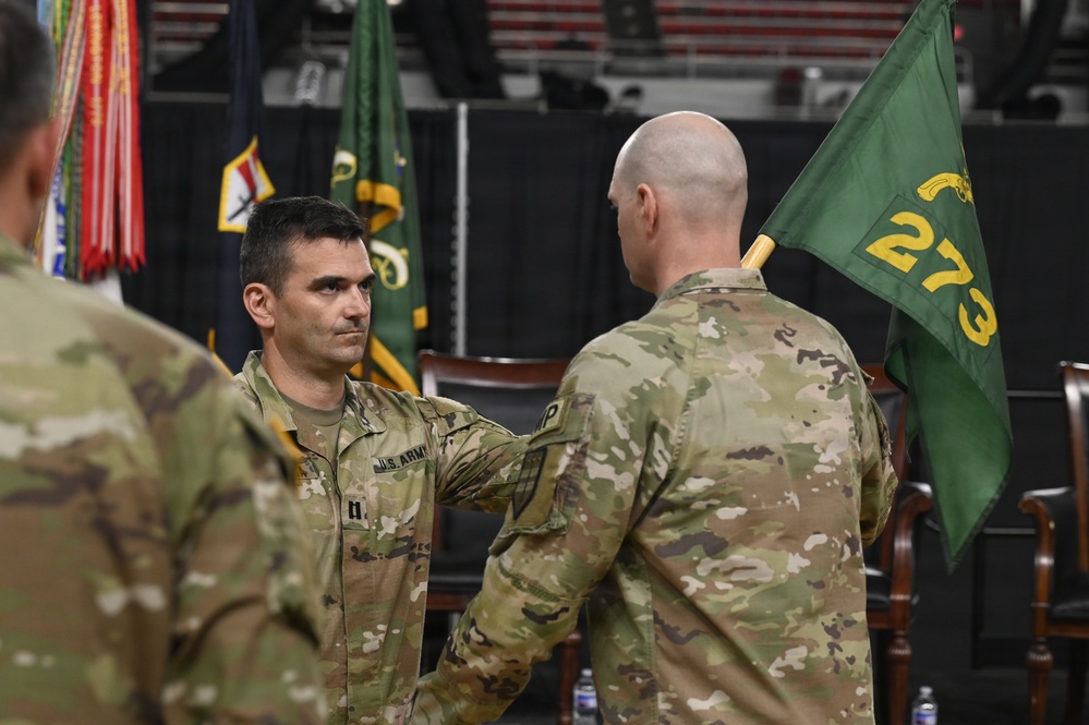 273rd Military Police Company Change of Responsibility Ceremony