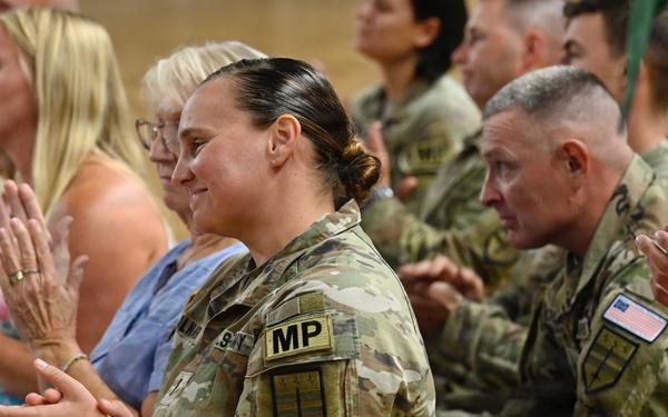 273rd Military Police Company Change of Responsibility Ceremony
