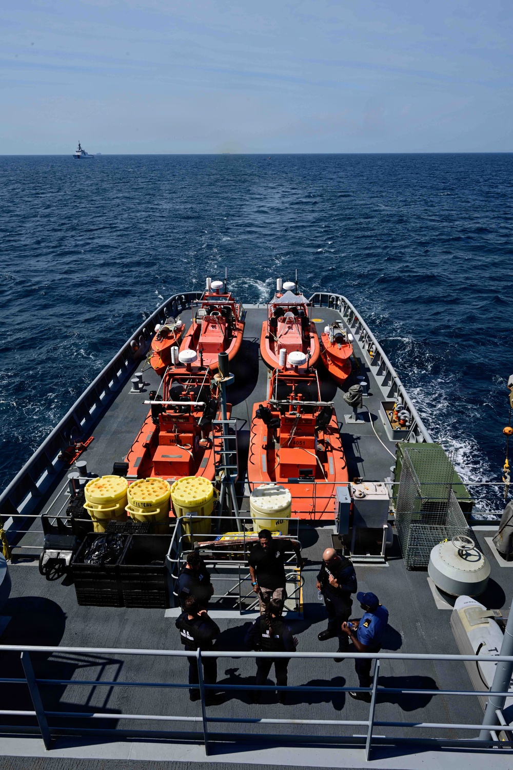 FLEETEX 250: USCGC Stone (WMSL 758) hosts African partner navies for joint operations off Virginia coast