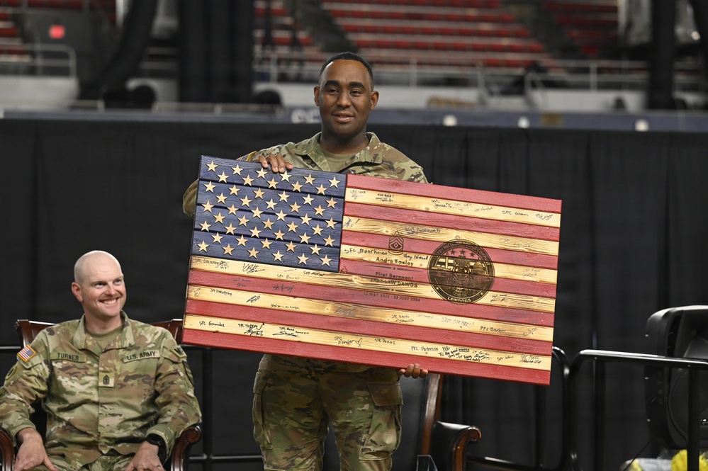 273rd Military Police Company Change of Responsibility Ceremony
