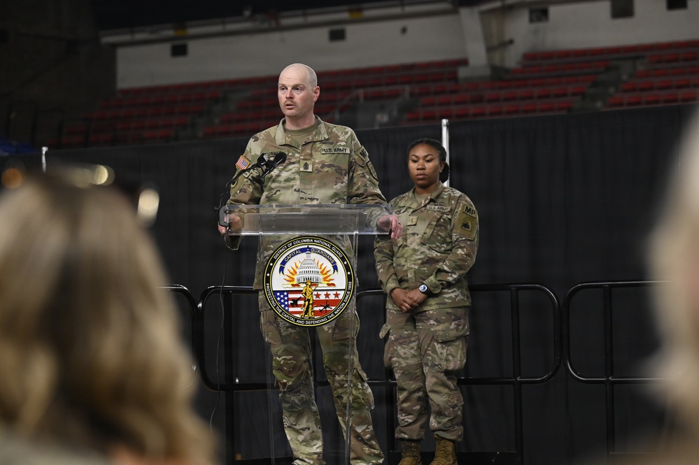 273rd Military Police Company Change of Responsibility Ceremony