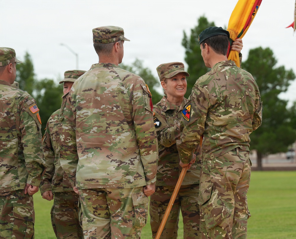 1st Armored Division Combat Aviation Brigade holds Transformation of Command ceremony