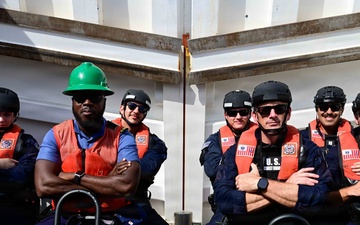 FLEETEX 250: USCGC Stone (WMSL 758) hosts African partner navies for joint operations off Virginia coast