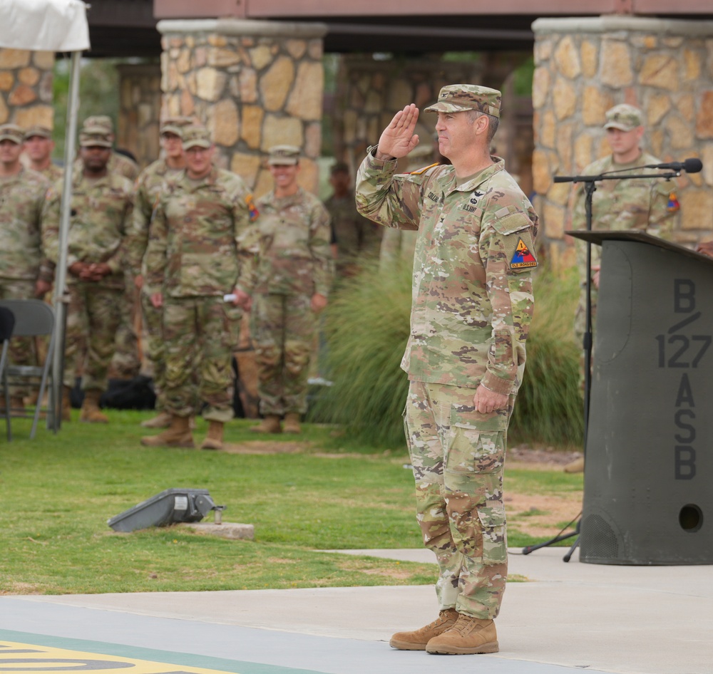 1st Armored Division Combat Aviation Brigade holds Transformation of Command ceremony