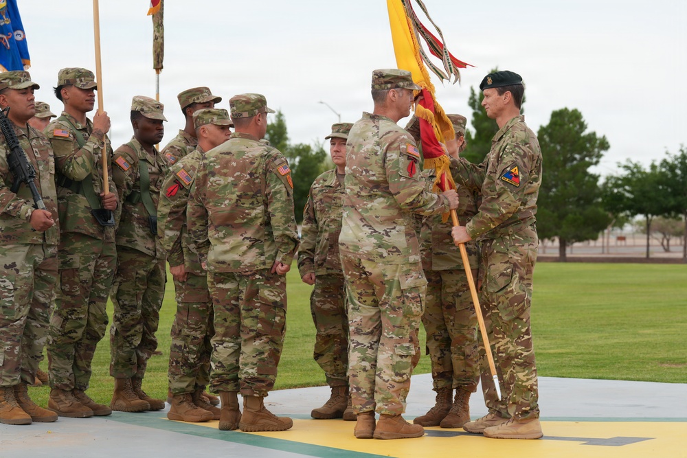 1st Armored Division Combat Aviation Brigade holds Transformation of Command ceremony