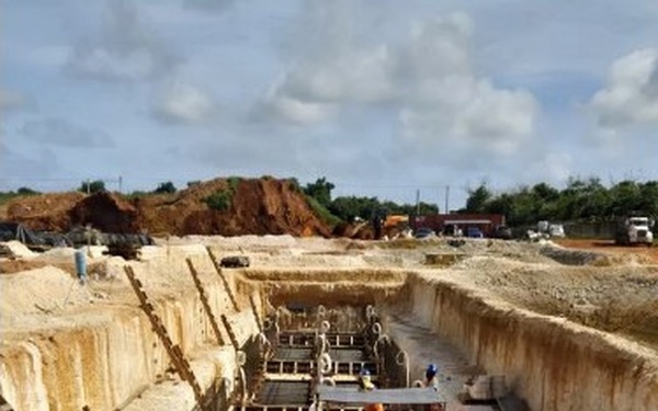 Sand filter foundation