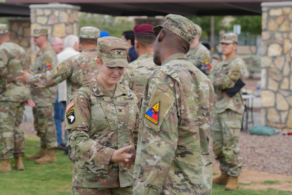 1st Armored Division Combat Aviation Brigade holds Transformation of Command ceremony