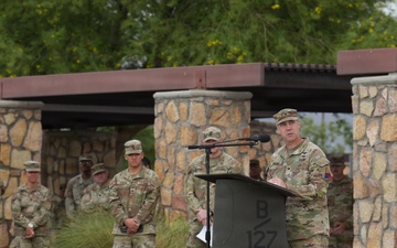 1st Armored Division Combat Aviation Brigade holds Transformation of Command ceremony