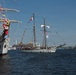 French Navy training ship Belle Poule prepares to moor during SAIL250 Maryland