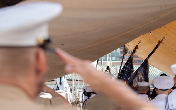 Fleet Week Baltimore hosts enlistment and reenlistment ceremony