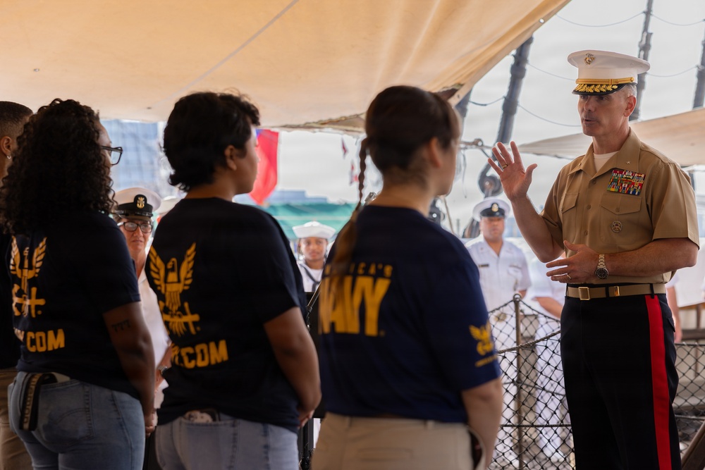 Fleet Week Baltimore hosts enlistment and reenlistment ceremony