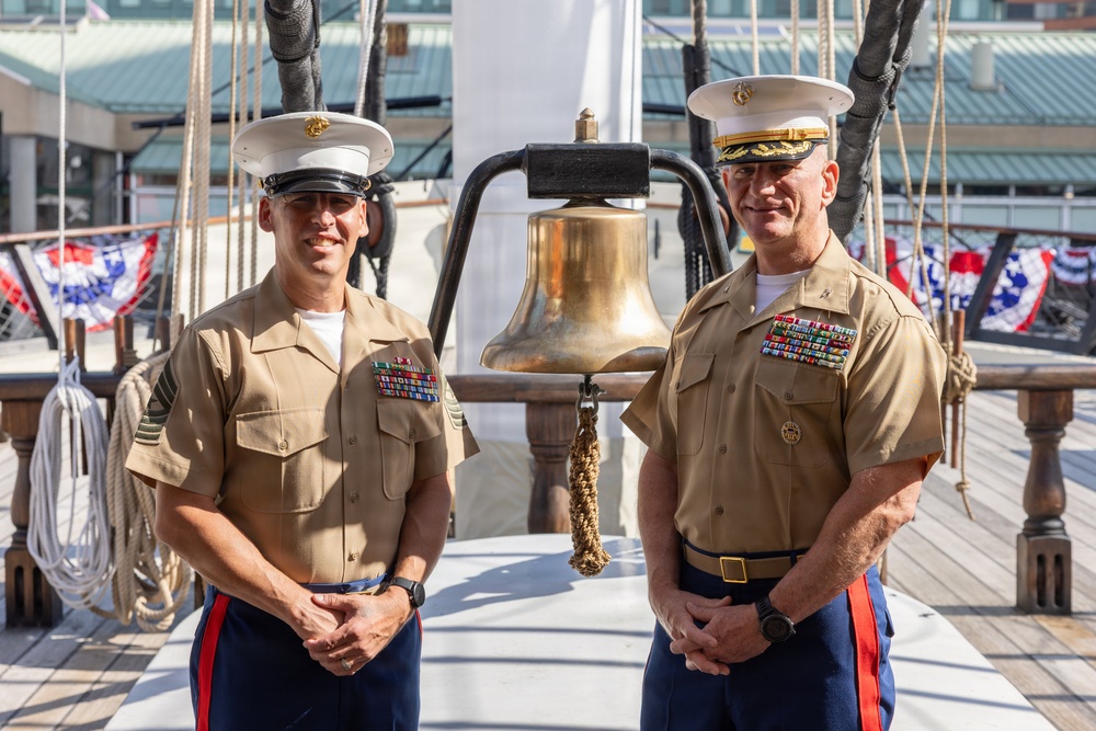 Fleet Week Baltimore hosts enlistment and reenlistment ceremony
