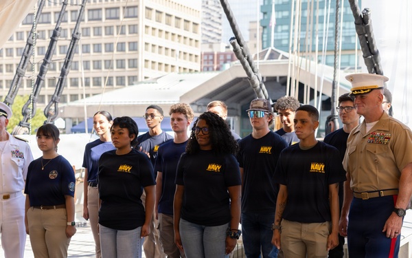 Fleet Week Baltimore hosts enlistment and reenlistment ceremony