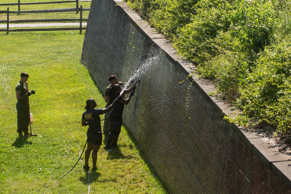 Sail 250 Fort McHenry clean up