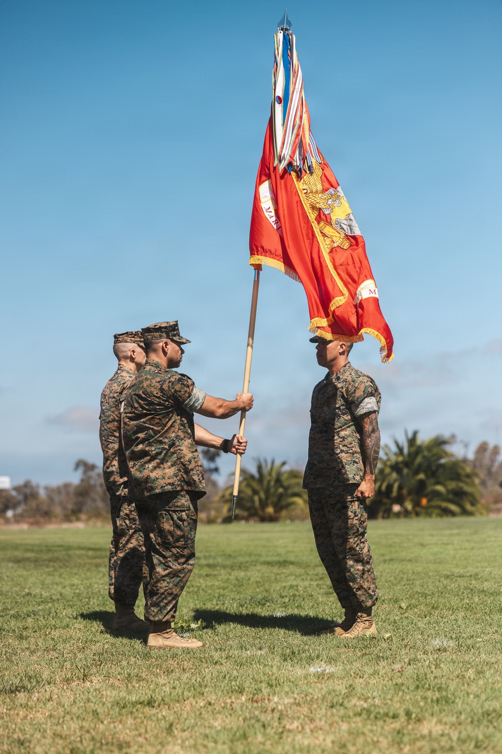 MACS-1 Change of Command Ceremony