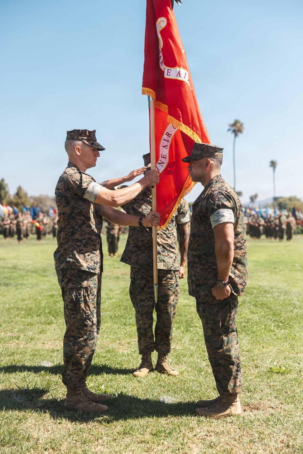 MACS-1 Change of Command Ceremony