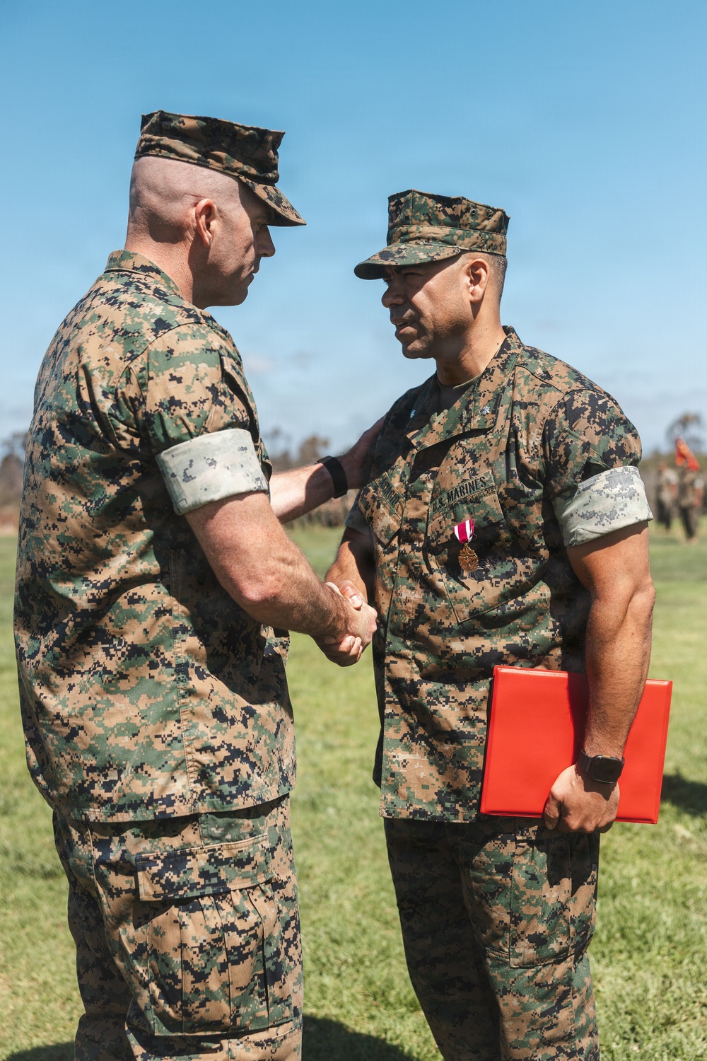 MACS-1 Change of Command Ceremony