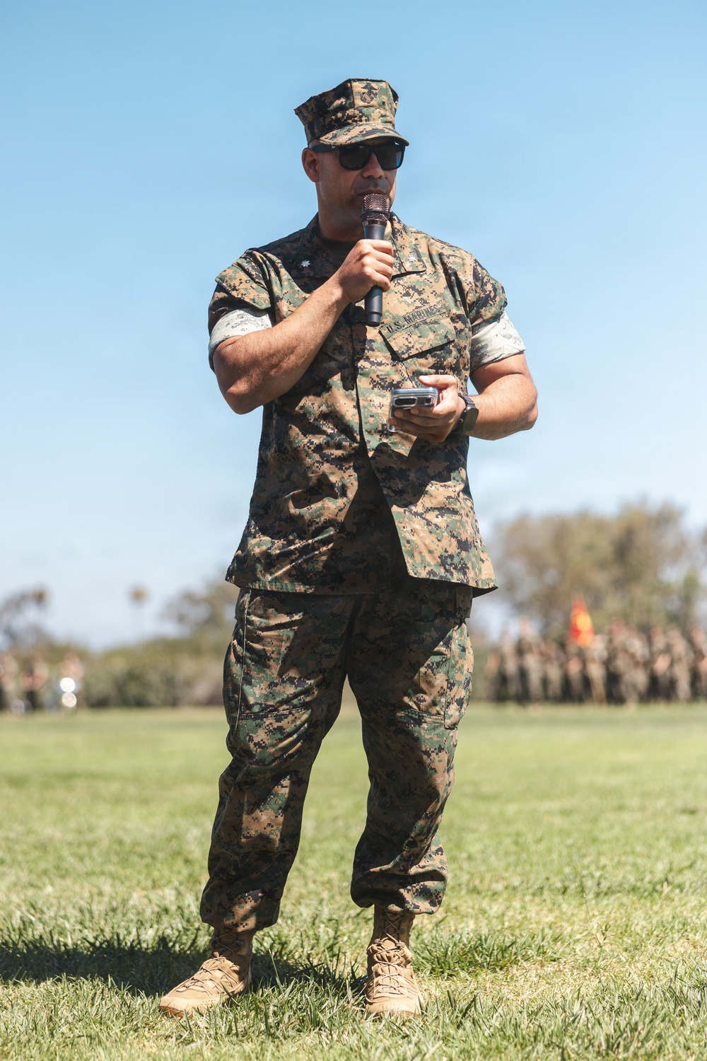 MACS-1 Change of Command Ceremony