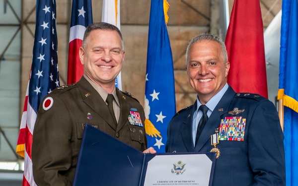 Ohio Air National Guard commander retires after 40 years of service