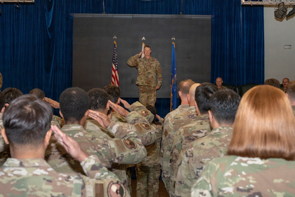 51st CS Change of Command Ceremony