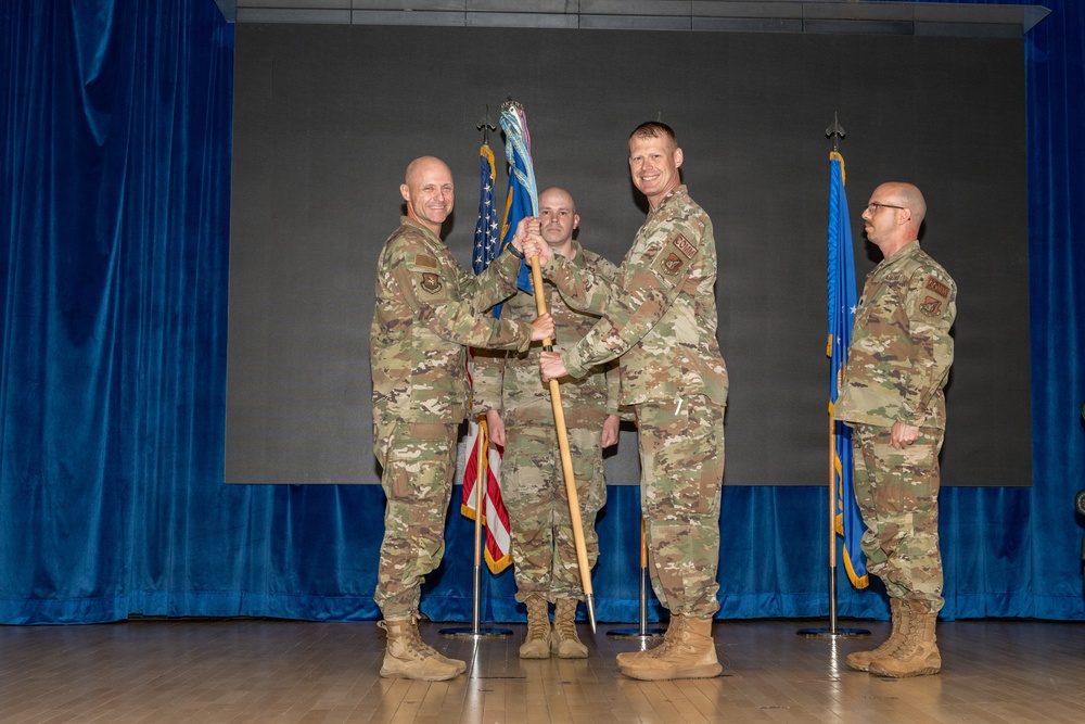 51st CS Change of Command Ceremony