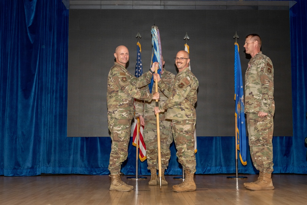 51st CS Change of Command Ceremony