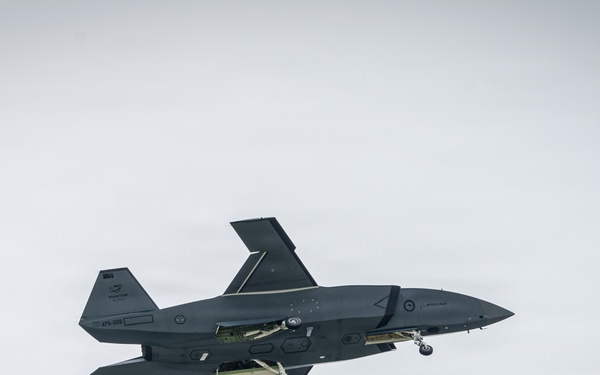 MQ-28 Ghost Bat takes flight during Exercise Valiant Shield 2026