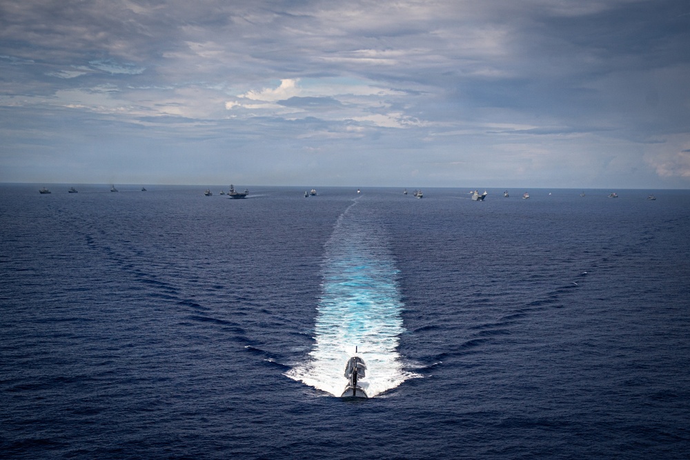 USS Nimitz Participates in FLEETEX 250