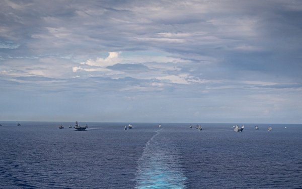 USS Nimitz Participates in FLEETEX 250