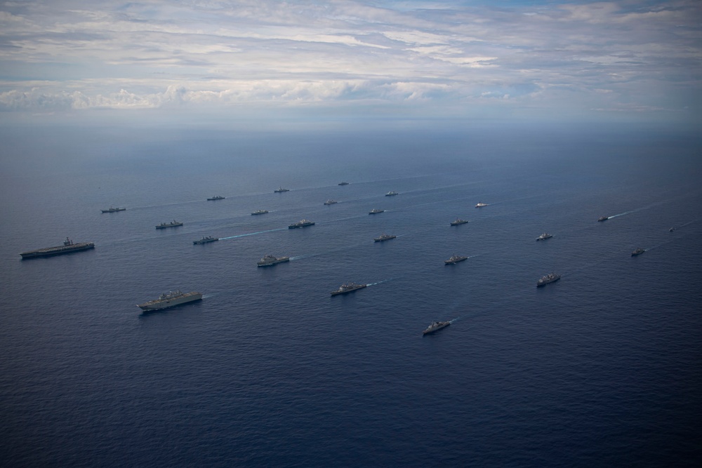 USS Nimitz Participates in FLEETEX 250