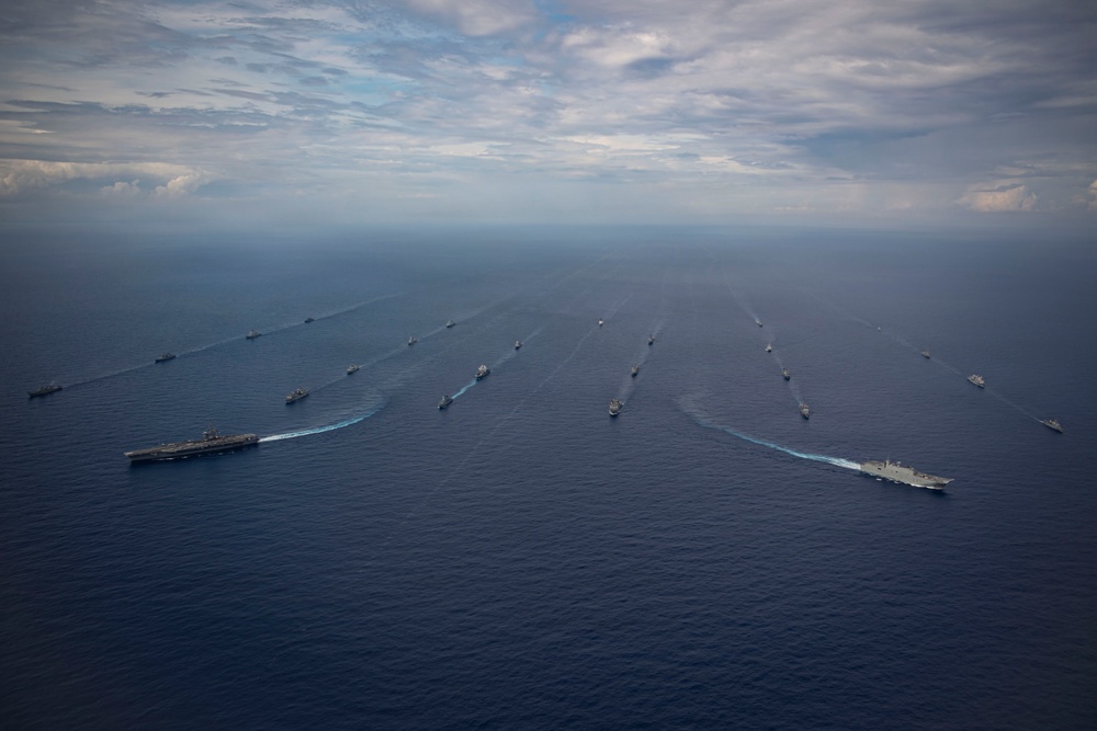 USS Nimitz Participates in FLEETEX 250
