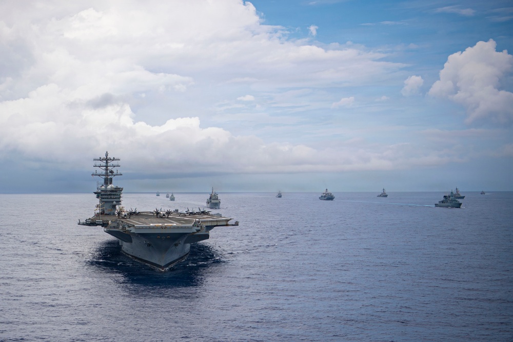USS Nimitz Participates in FLEETEX 250