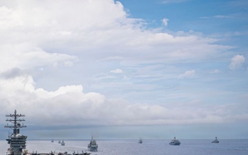 USS Nimitz Participates in FLEETEX 250