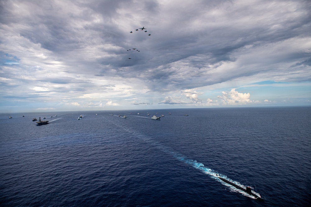 USS Nimitz Participates in FLEETEX 250
