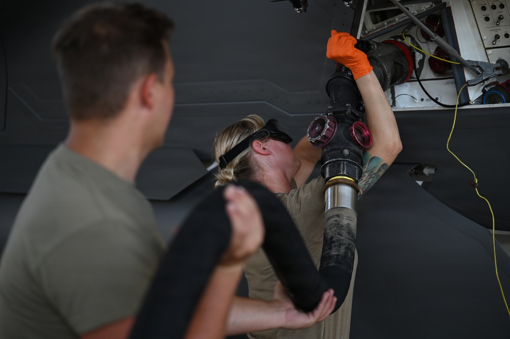 Re-fueling the 125th Fighter Wing mission