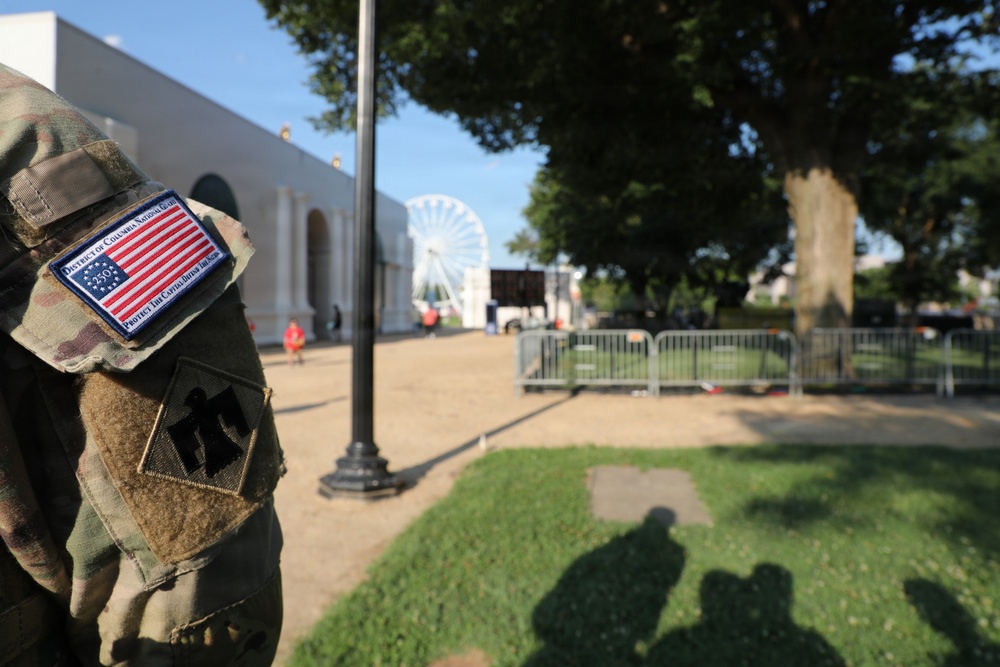JTF-DC National Guardsmen Support Freedom 250 Great American State Fair