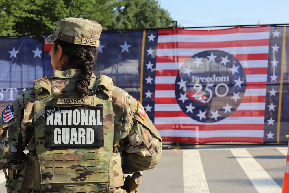 JTF-DC National Guardsmen Support Freedom 250 Great American State Fair