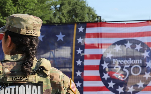 JTF-DC National Guardsmen Support Freedom 250 Great American State Fair