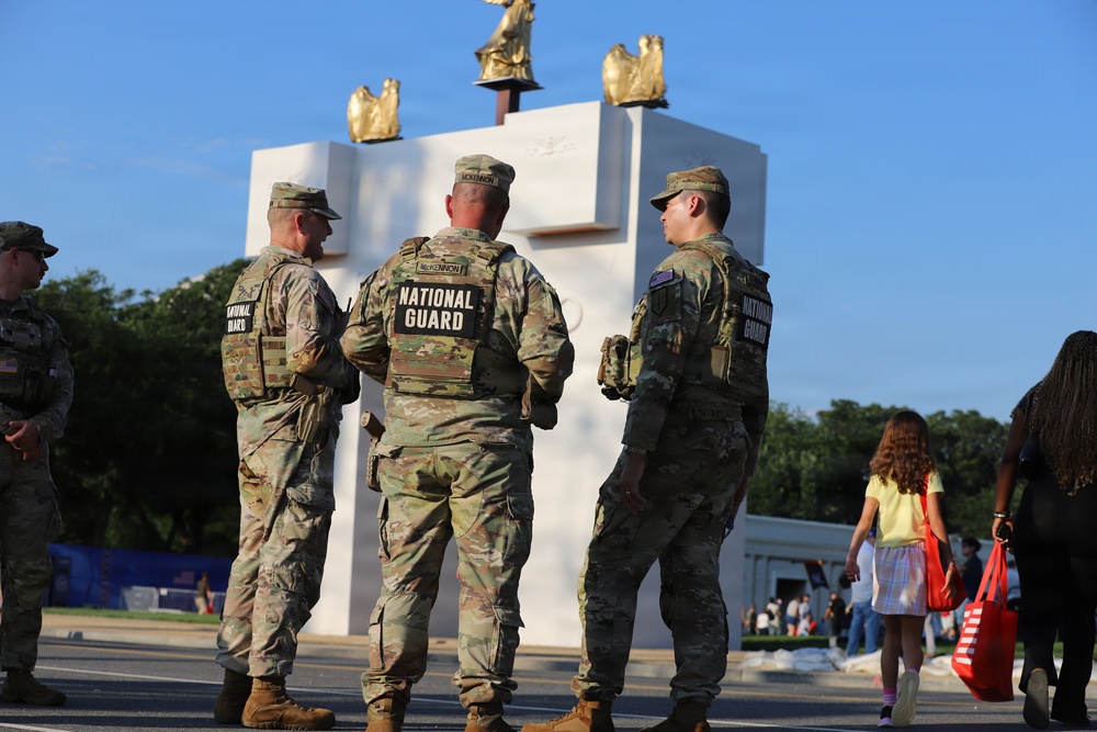 JTF-DC National Guardsmen Support Freedom 250 Great American State Fair