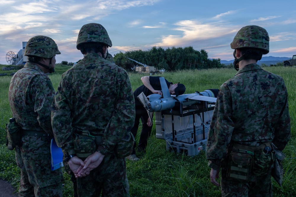 12th Marine Littoral Regiment conduct Bilateral SUAS training