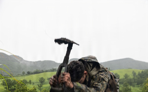 HIJUDAI MANEUVER AREA. OITA, JAPAN – U.S. Marines with 12th LCT Execute Force on Force Training during Exercise Resolute Dragon 26